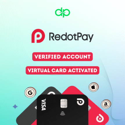 RedotPay Verified  Account + Virtual Card